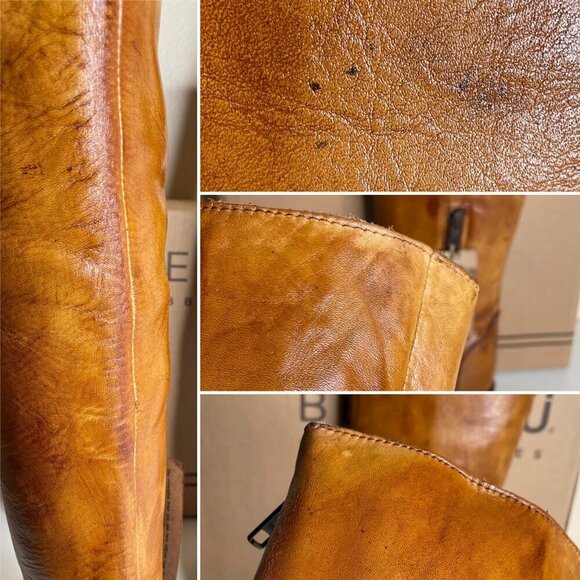 BED STU Tess Windsor Tan Riding Boots Size 8.5 - Picture 11 of 16